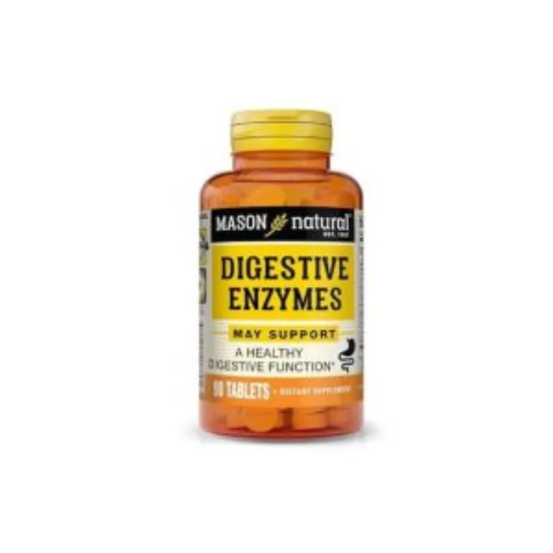 Mason Natural Digestive Enzymes 90 Tablets –  | Parasativa Maroc