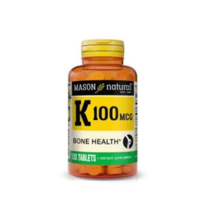 Mason Natural K 100mgg 100 Tablets –  | Parasativa Maroc