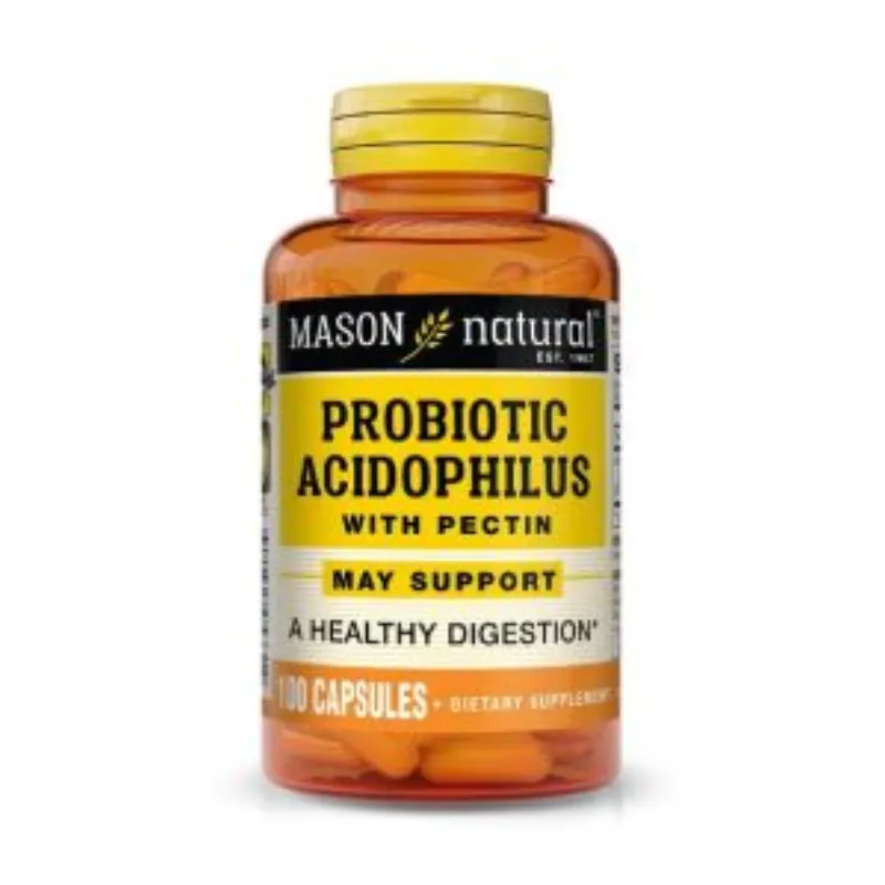 Mason Natural Probiotic Acidophilus 100 Capsules –  | Parasativa Maroc