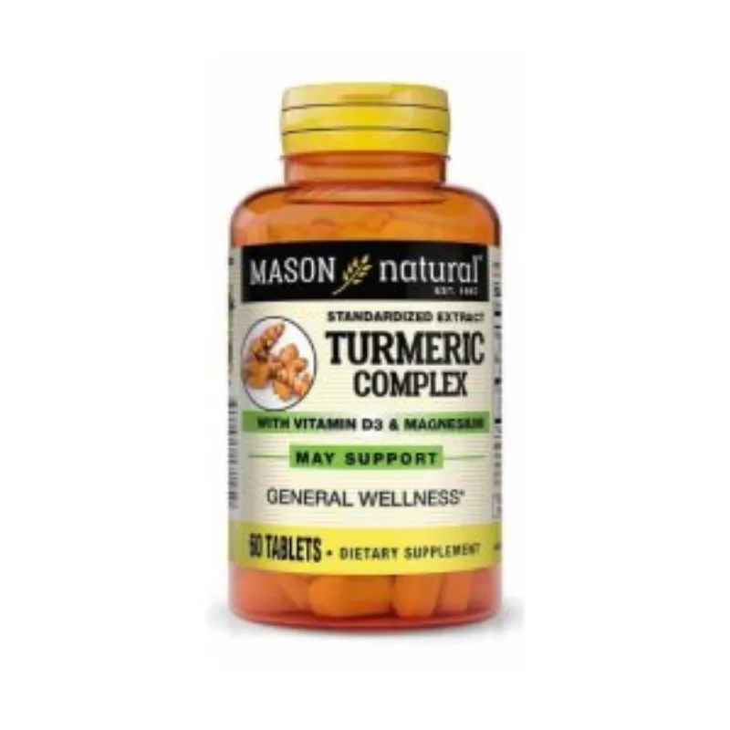 Mason natural Turmeric Complex 60 tablets –  | Parasativa Maroc