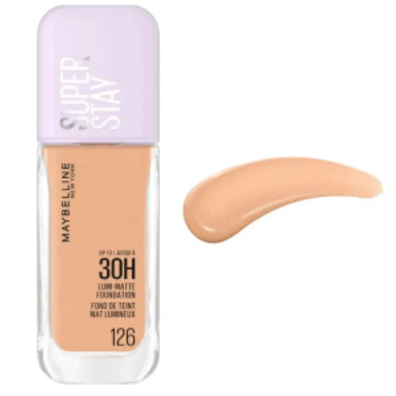 Maybelline Lumi Matte Fonds de Teint 126 Inter 35ml –  | Parasativa Maroc