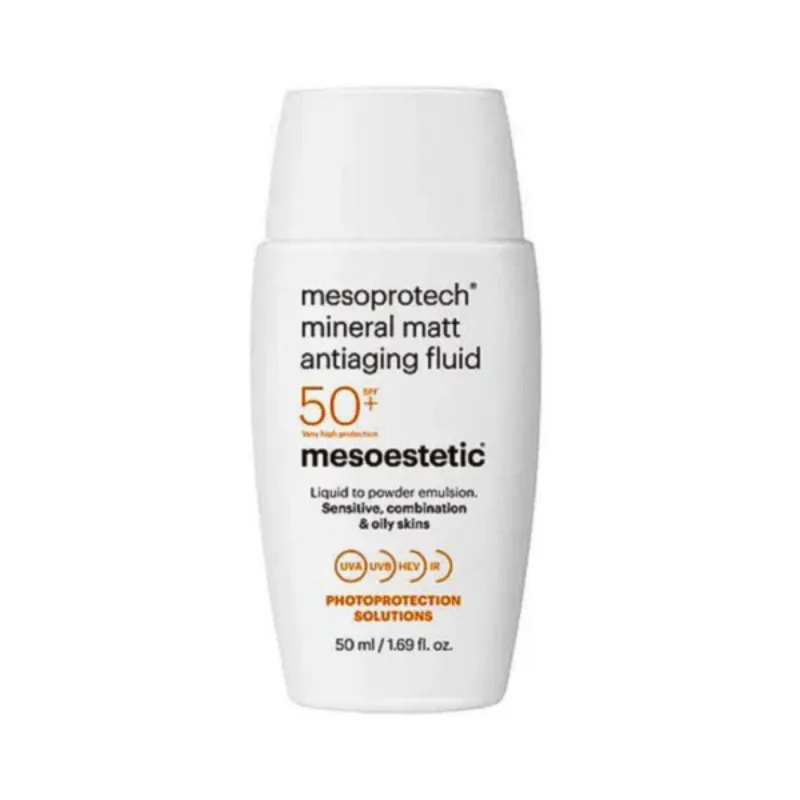 Mesoestetic mesoprotech mineral matt spf50+ 50ml –  | Parasativa Maroc