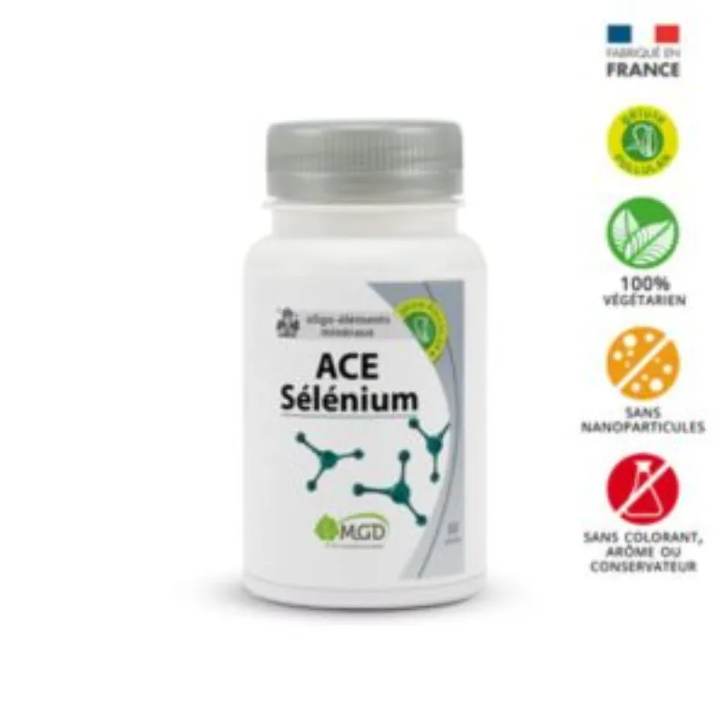 Mgd Nature Ace Selenium 60 gelules –  | Parasativa Maroc