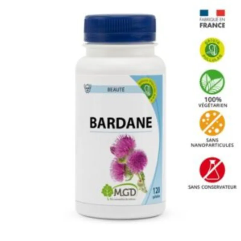 Mgd Nature Bardane 120 gelules –  | Parasativa Maroc