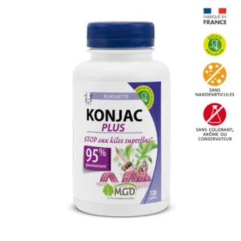 Mgd Nature Konjac plus 120 gelules –  | Parasativa Maroc