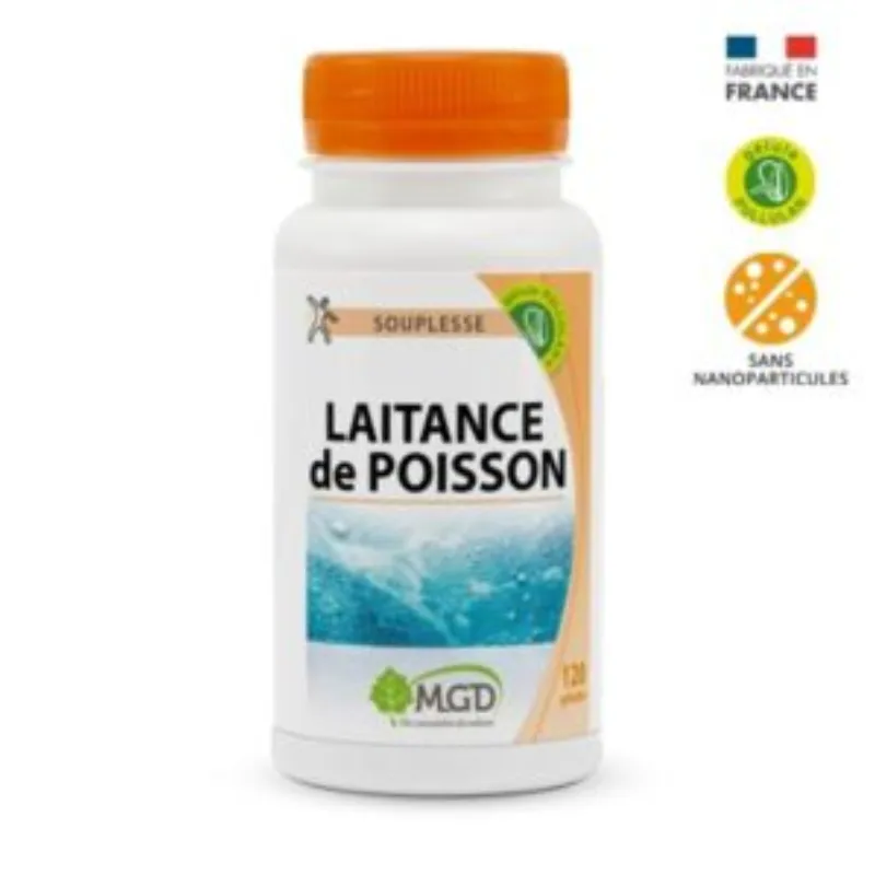 Mgd Nature Laittance de poisson 120 gelules –  | Parasativa Maroc