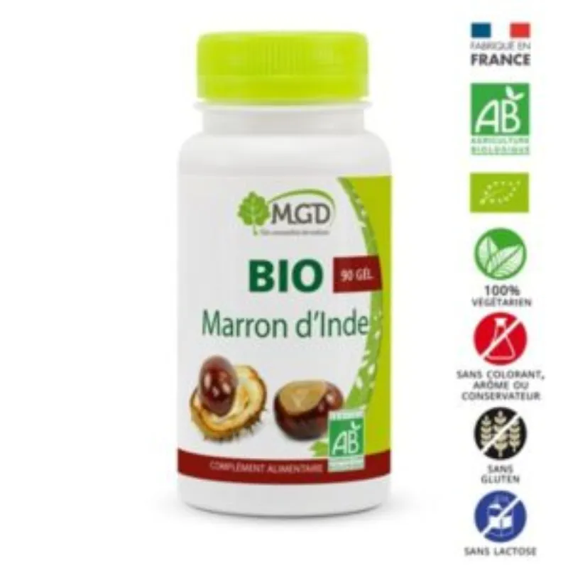 Mgd Nature Marron d’inde 90 gelules –  | Parasativa Maroc