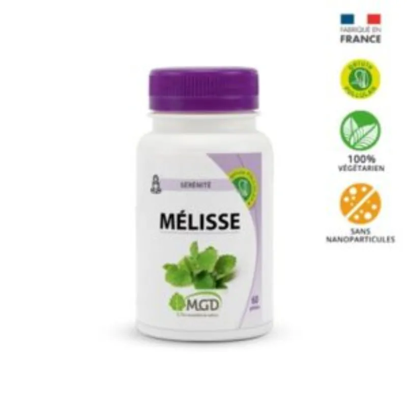 Mgd Nature Melisse 60 Gelules –  | Parasativa Maroc