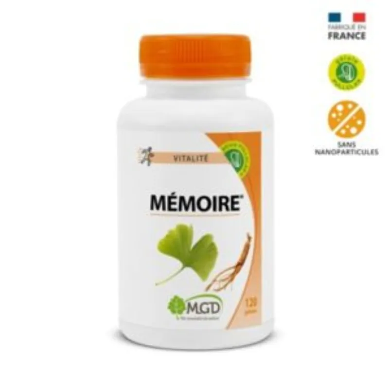 Mgd Nature Memoire 120 gelules –  | Parasativa Maroc