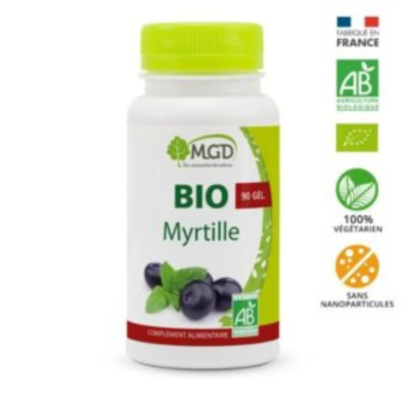 Mgd Nature Myrtille 90 gelules –  | Parasativa Maroc