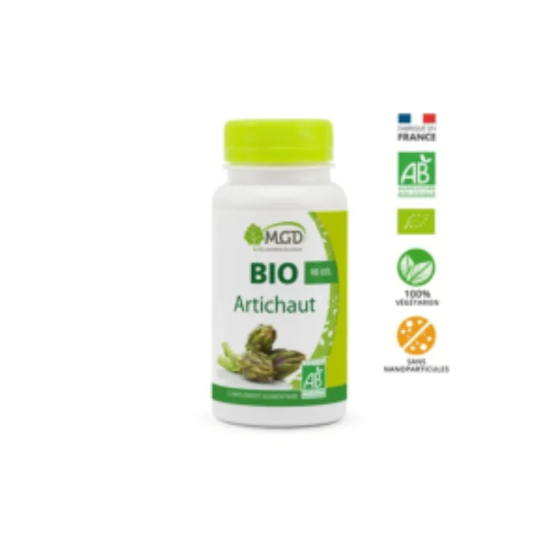 Mgd Nature Artichaut Bio – 90 Gélules –  | Parasativa Maroc