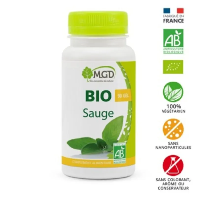Mgd Nature Sauge 120 gelules –  | Parasativa Maroc