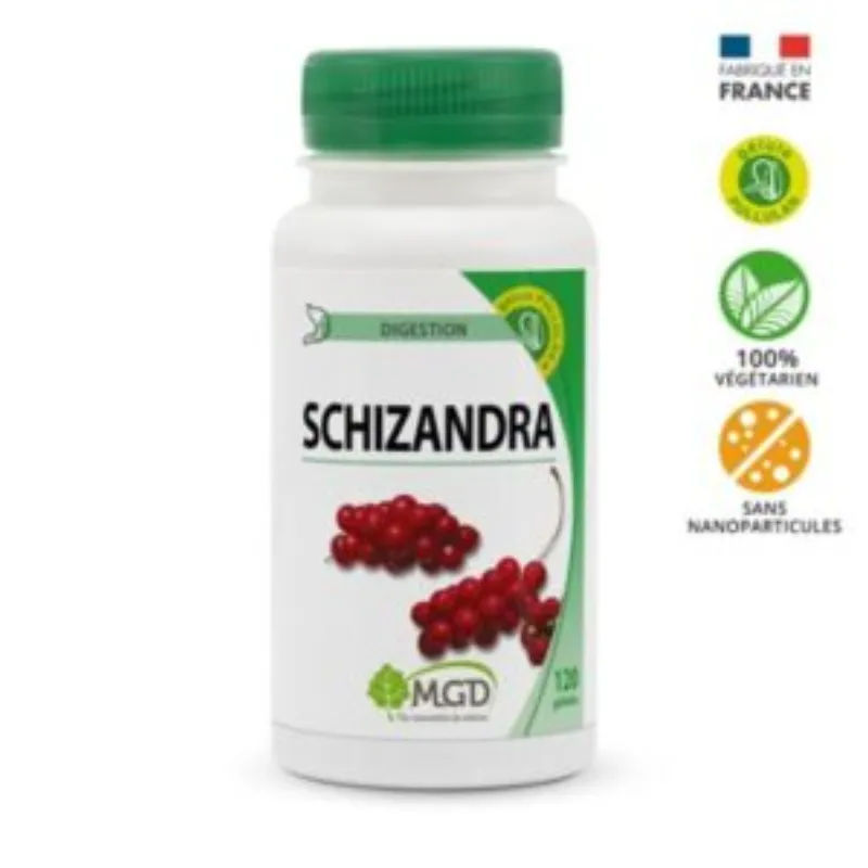 Mgd Nature Schizandra 120 gelules –  | Parasativa Maroc