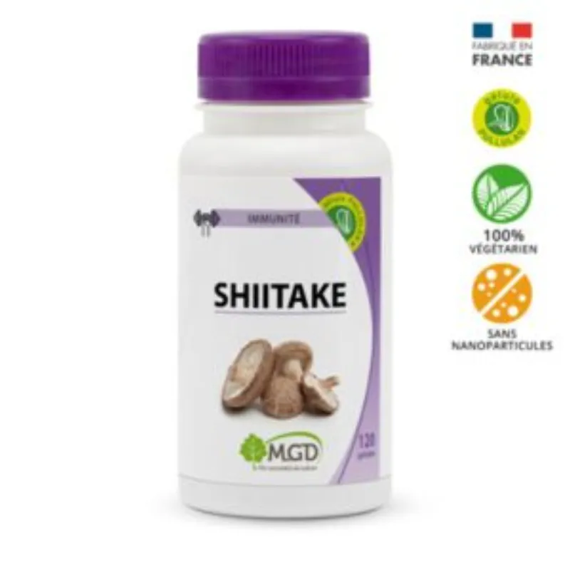 Mgd Nature Shiitak 120 gelules –  | Parasativa Maroc