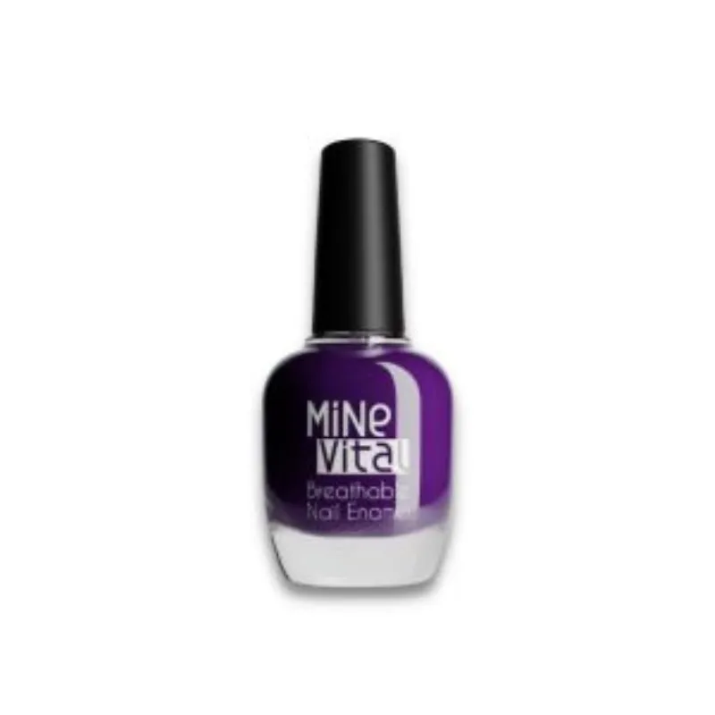 Minevital Vernis a Ongles n° 14 Deep Purple 15ml –  | Parasativa Maroc