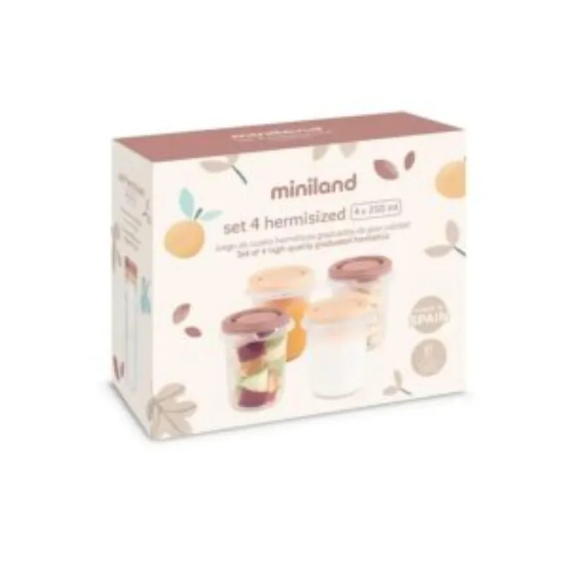 Miniland Set De Conservation 4 Pieces Valencia –  | Parasativa Maroc