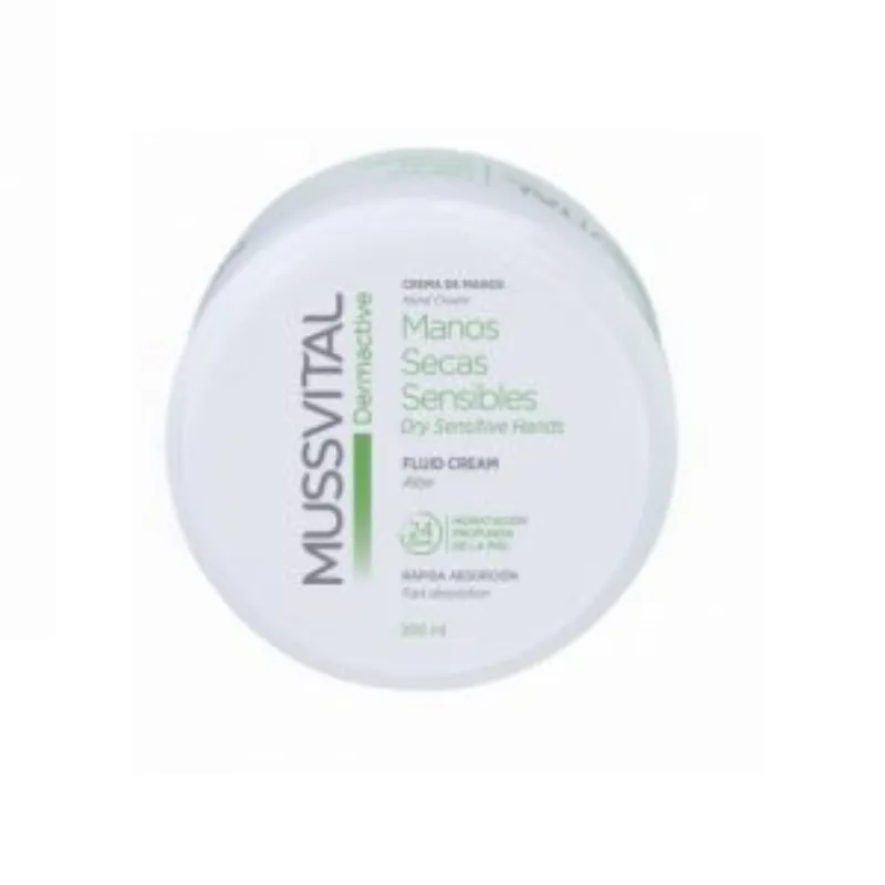 Mussvital creme mains seches & sensibles 200ml –  | Parasativa Maroc