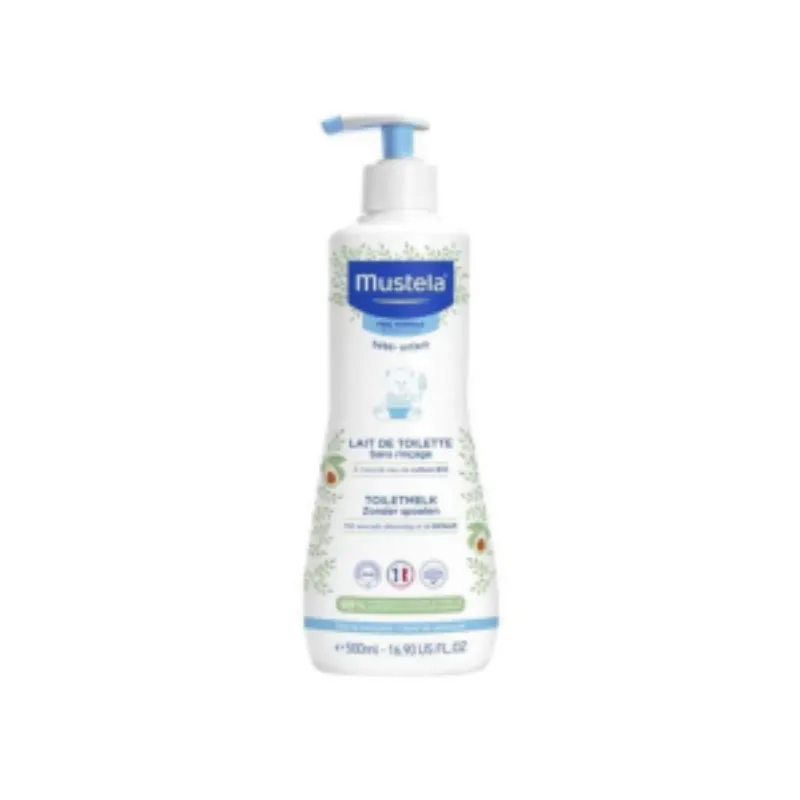 Mustela Bébé Lait de Toilette Sans Rinçage – 500 ml –  | Parasativa Maroc