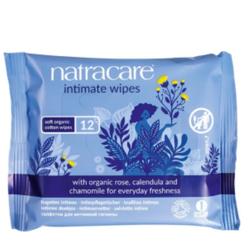 NATRACARE LINGETTES INTIMES 12 Unités –  | Parasativa Maroc