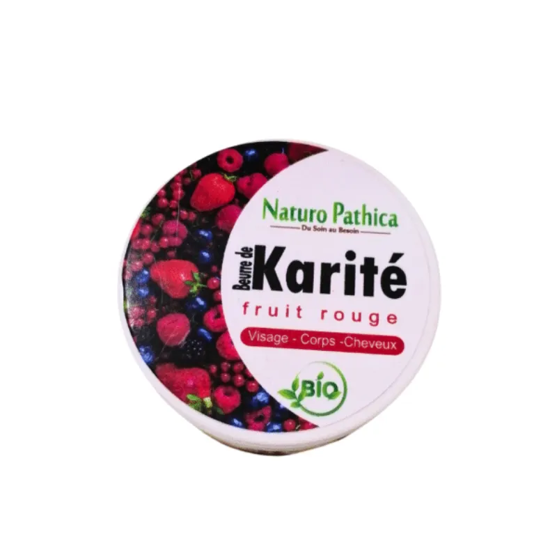Naturo Pathica Beurre de Karite Fruit Rouge 250gr –  | Parasativa Maroc