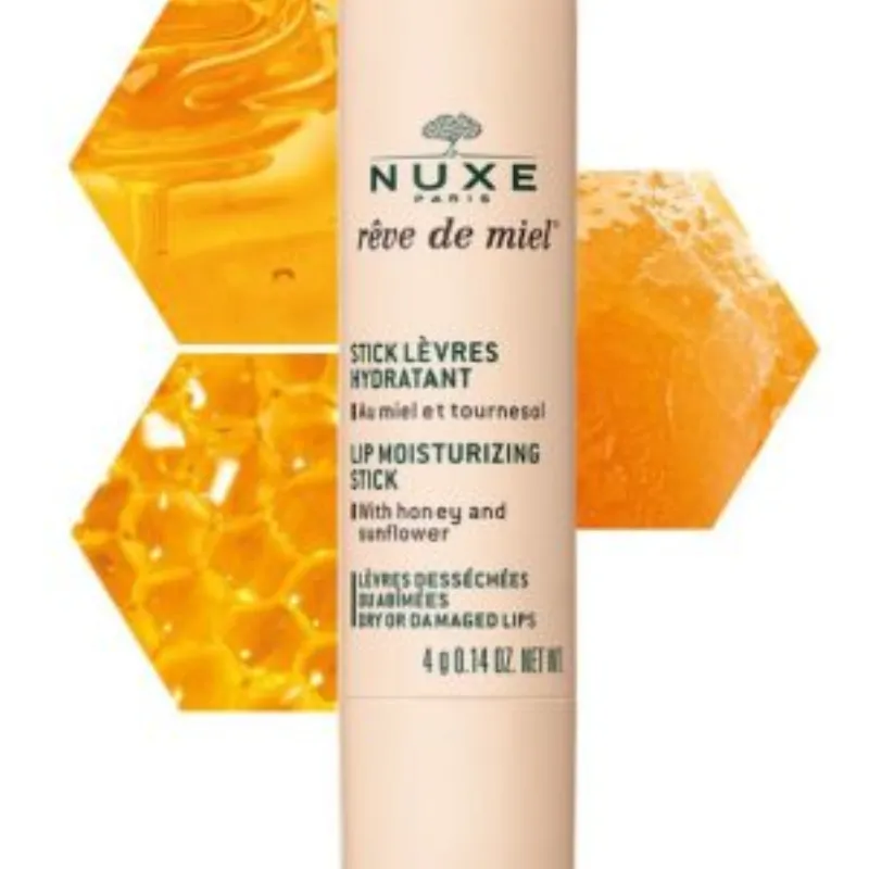 Nuxe Rêve de Miel Stick lèvres hydratant 4G –  | Parasativa Maroc