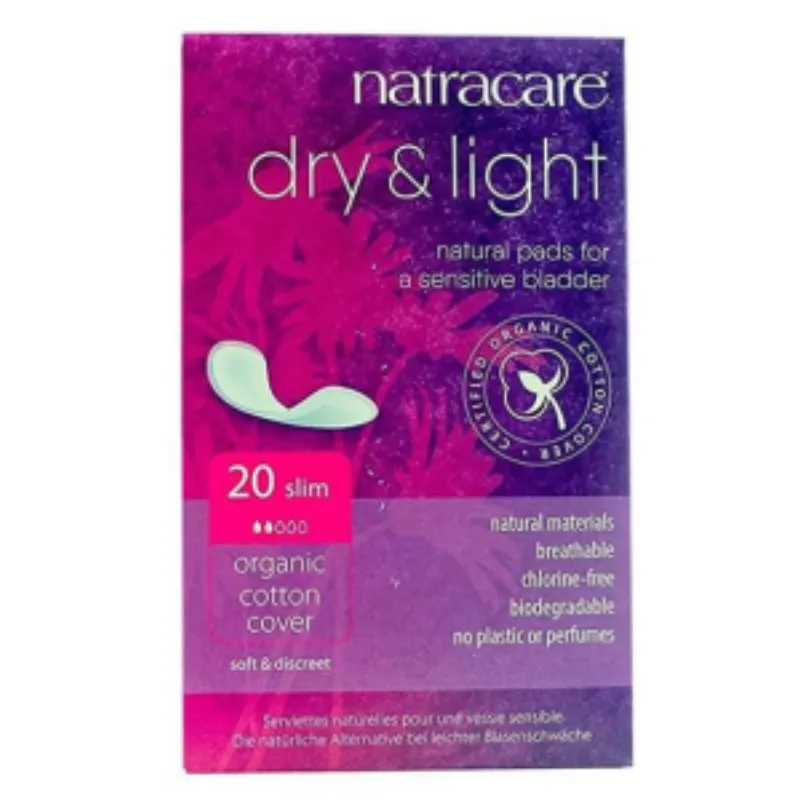 NATRACARE SERVIETTE DRY & LIGHT POUR LEGERE INCONTINENCE 20 Unités –  | Parasativa Maroc