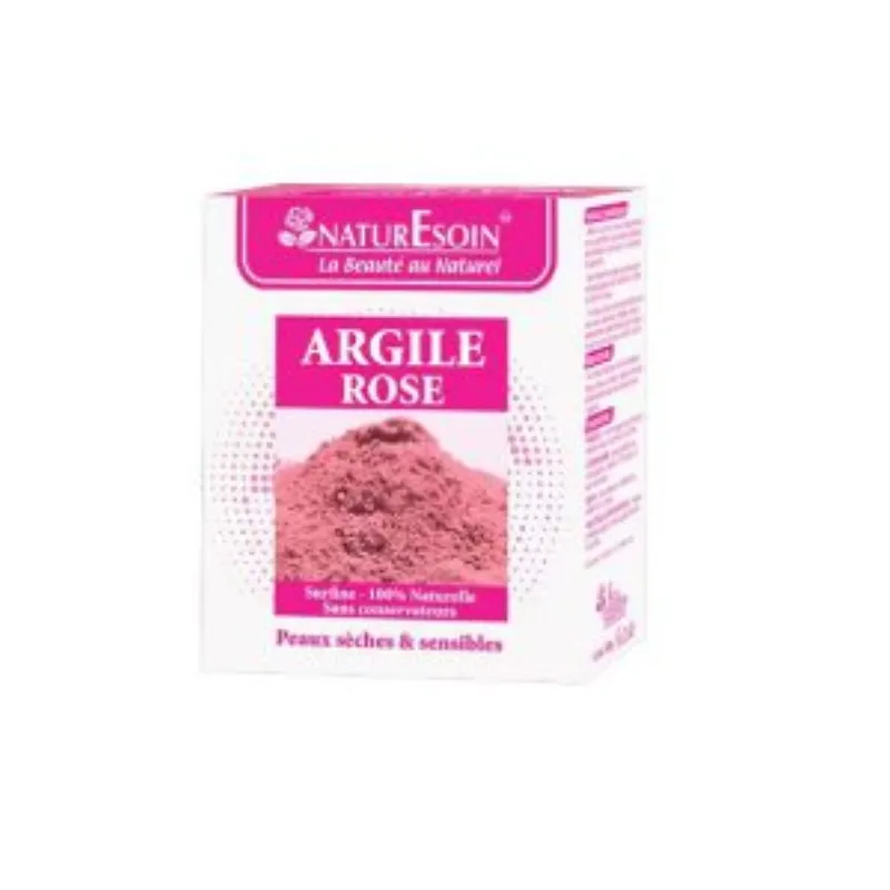 Nature soin argile Rose sachet 100G –  | Parasativa Maroc