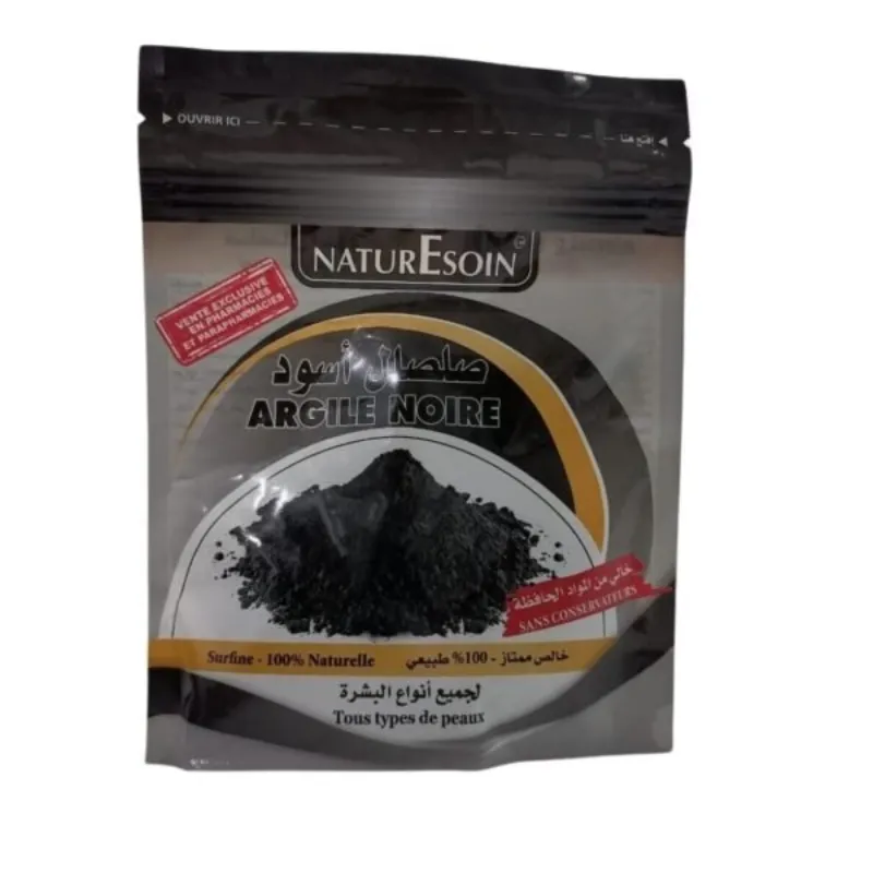 Nature Soin Argile Noir Sachet 100G –  | Parasativa Maroc
