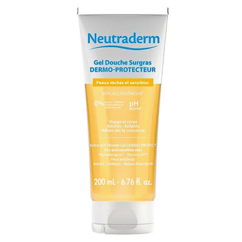 Neutraderm Gel Douche Surgras Dermo-Protecteur – 200 ml –  | Parasativa Maroc