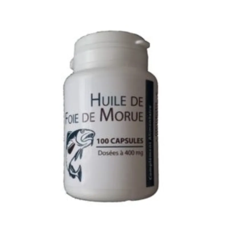 Gph Diffusion Huile de Foie de Morue – 100 Capsules –  | Parasativa Maroc
