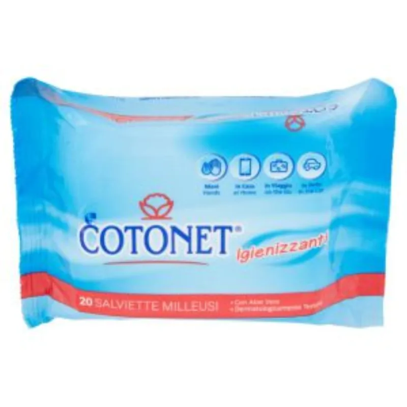Cotonet Lingettes Mutipurpose 20 Salviette –  | Parasativa Maroc