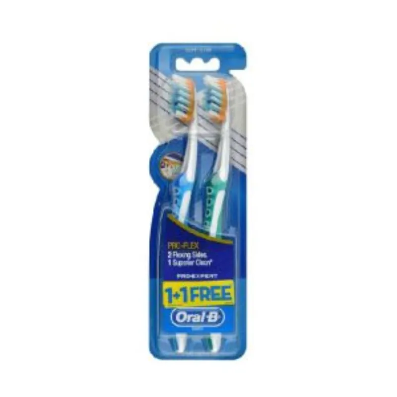 Oral-B Brosse À Dents Pro Flex soft 1+1 –  | Parasativa Maroc