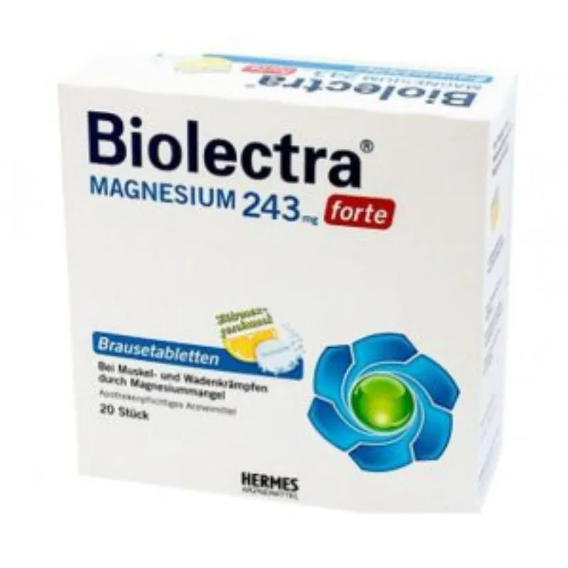 Biolectra Magnesium forte 20comprimes –  | Parasativa Maroc