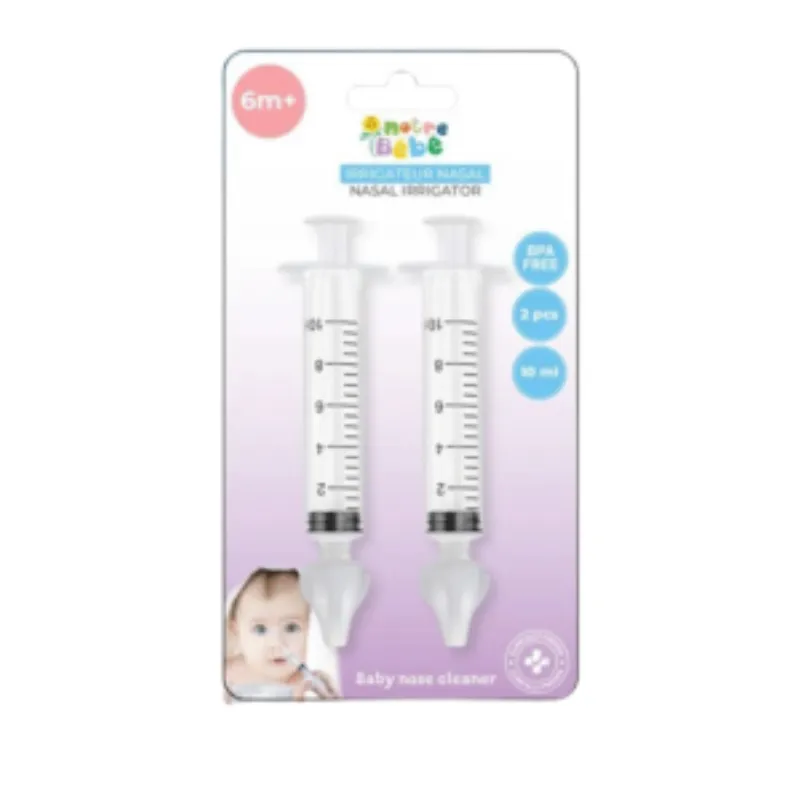Notre Bebe Seringue Irrigateur Nasal 2 Pieces –  | Parasativa Maroc