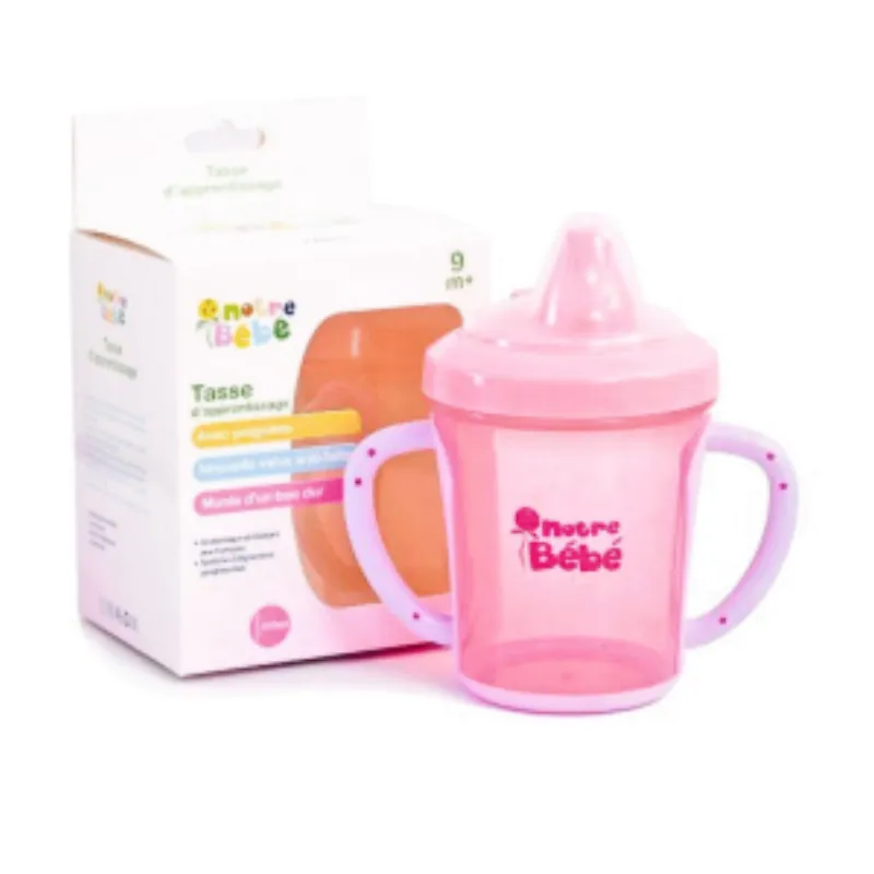 Notre Bebe Tasse D’apprentissage Bec Dur +9m 270ml –  | Parasativa Maroc