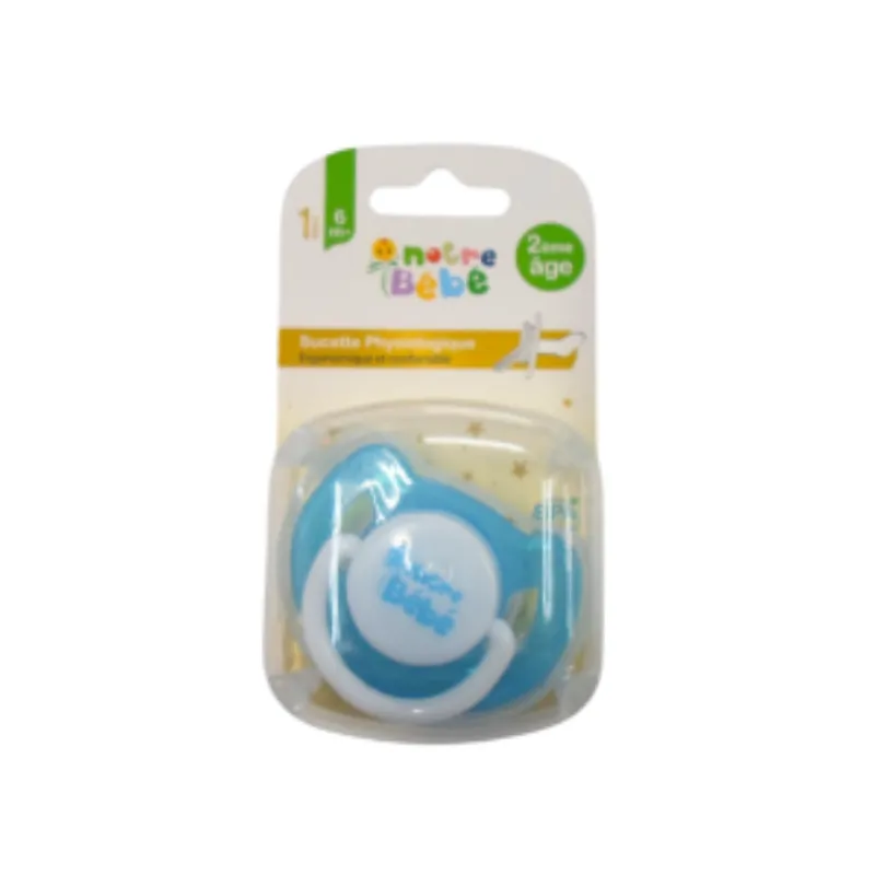 Notre Bebe Sucette Physiologique 2eme Age +6mois –  | Parasativa Maroc