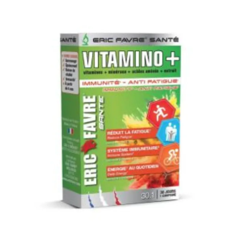 Eric Favre Vitamine & Mineraux 30 Comprimès –  | Parasativa Maroc