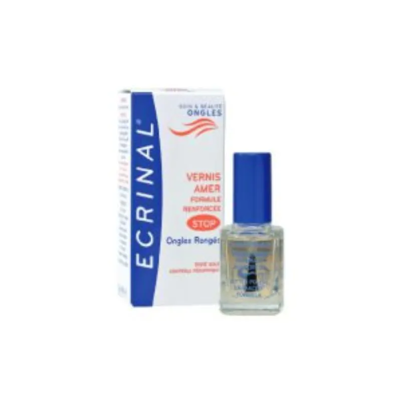 Ecrinal – Vernis Amer Stop ongles rongés – 10 ml –  | Parasativa Maroc