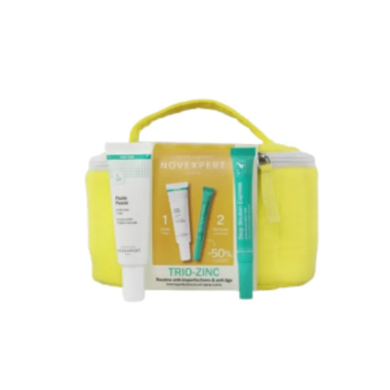 Novexpert Fluide Purete Trio-Zinc 30ml+Stop Bouton Express 7ml Trousse –  | Parasativa Maroc