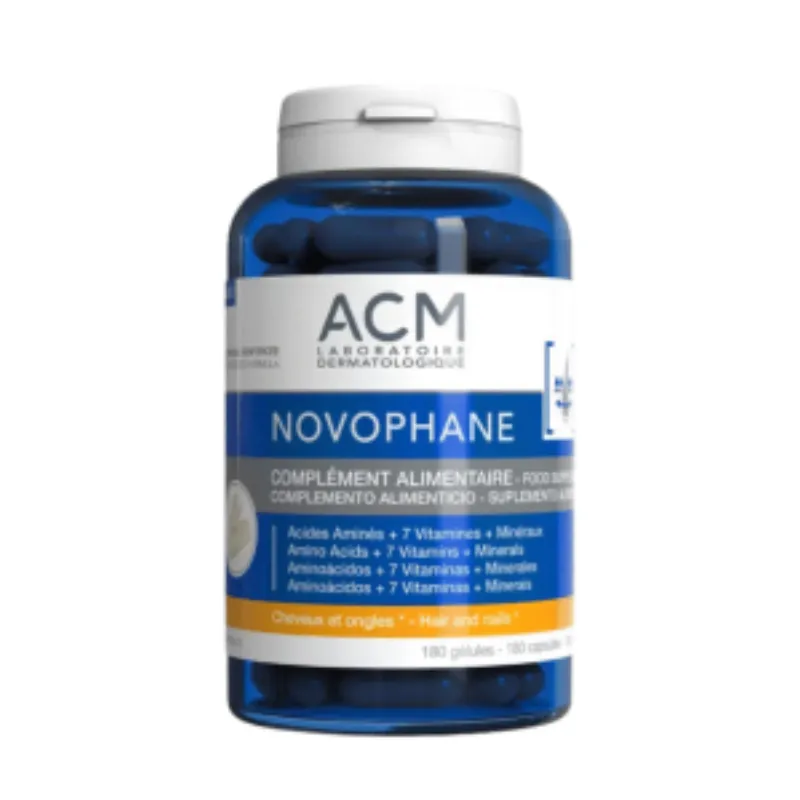 ACM Novophane Anti-Chute 180 Gelules –  | Parasativa Maroc