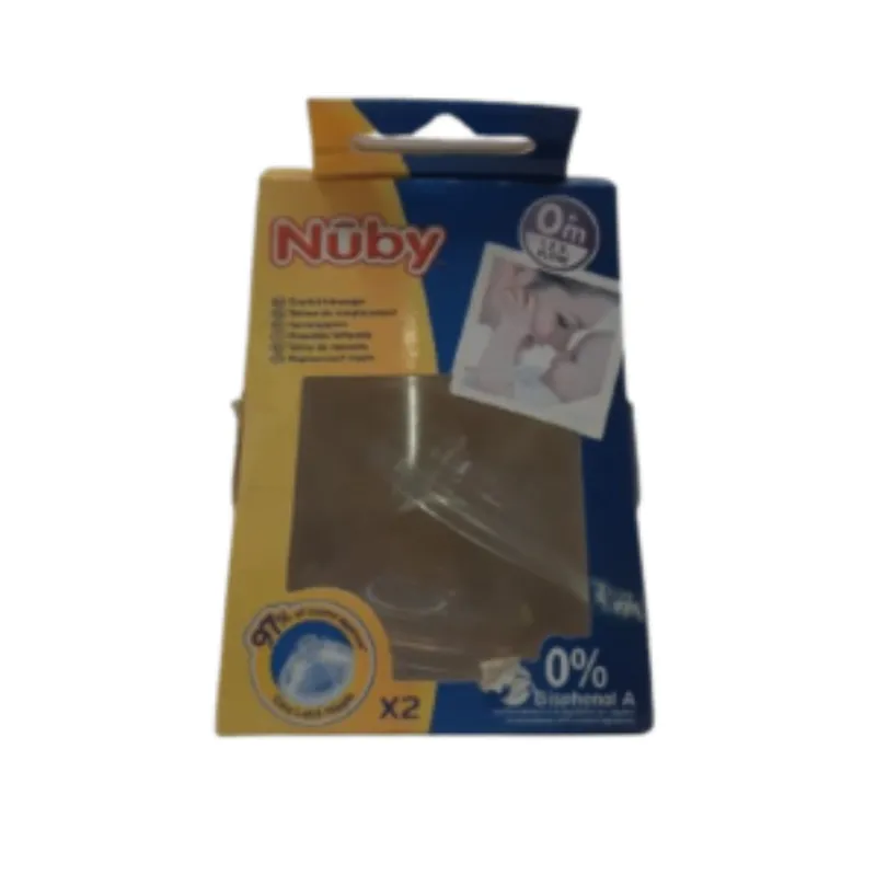 Nuby 2Tetines De Remplacement Sft Flex +0m ID0018 –  | Parasativa Maroc