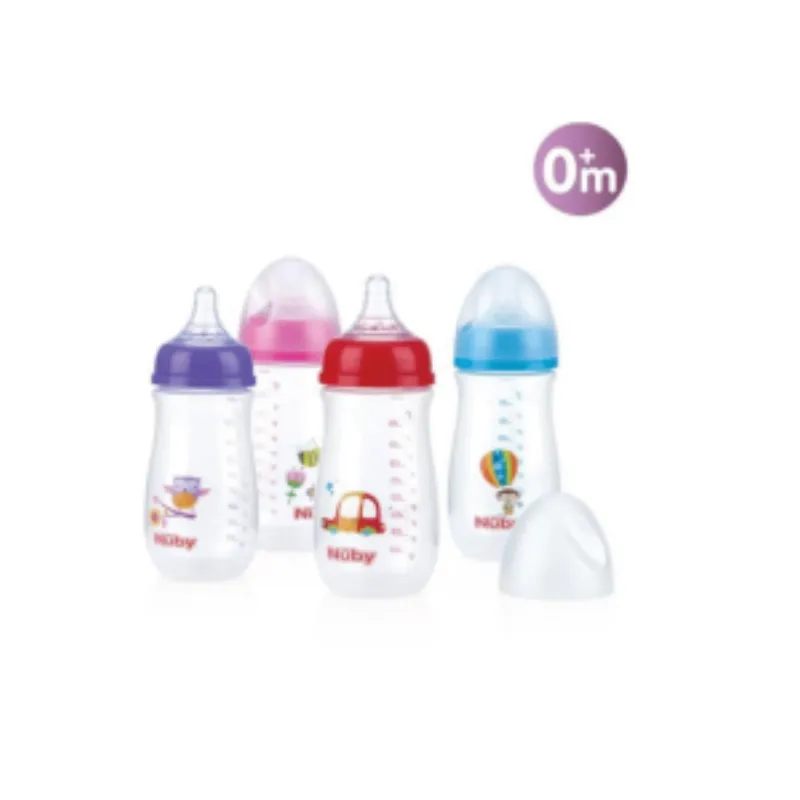 Nuby Biberon Oval Large 270ml +0m ID1242 –  | Parasativa Maroc