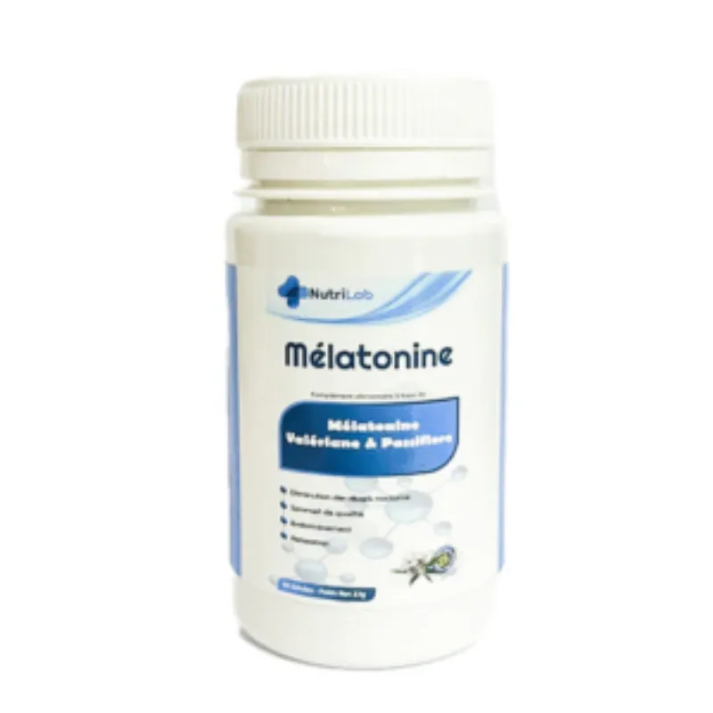 Nutrilab Melatonine 60 Gelules –  | Parasativa Maroc