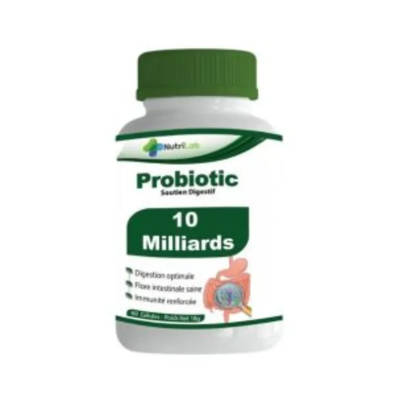 Nutrilab Probiotic 60 Gelules –  | Parasativa Maroc