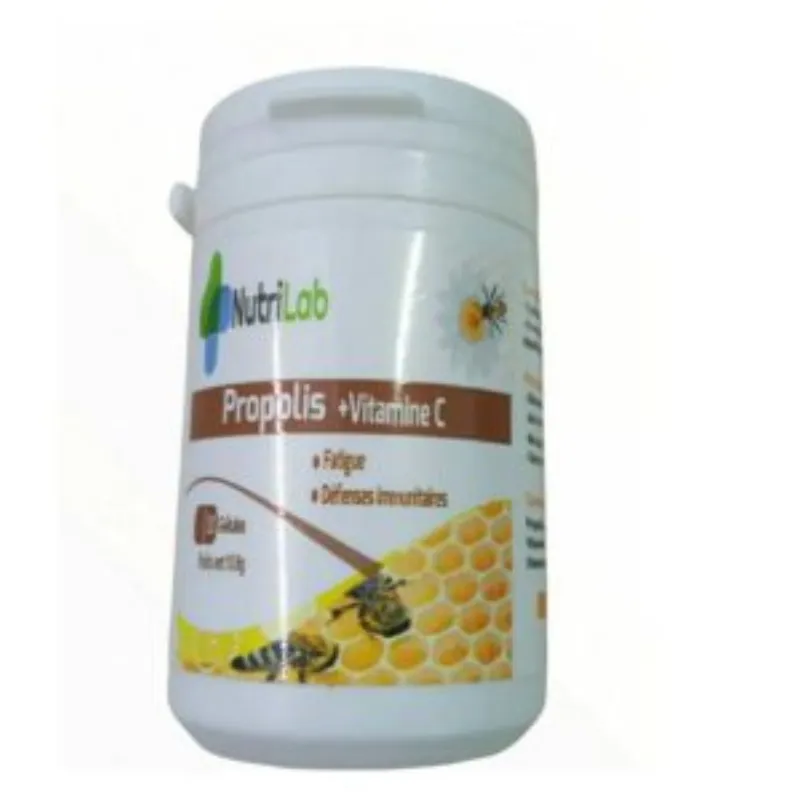 NUTRILAB PROPOLIS +VITAMINE C 30Gelules –  | Parasativa Maroc