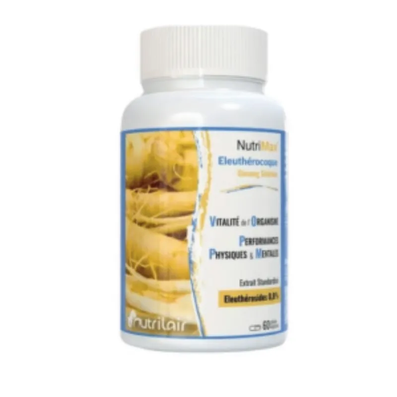 Nutrimax Eeutherocoque 60 Gelules –  | Parasativa Maroc