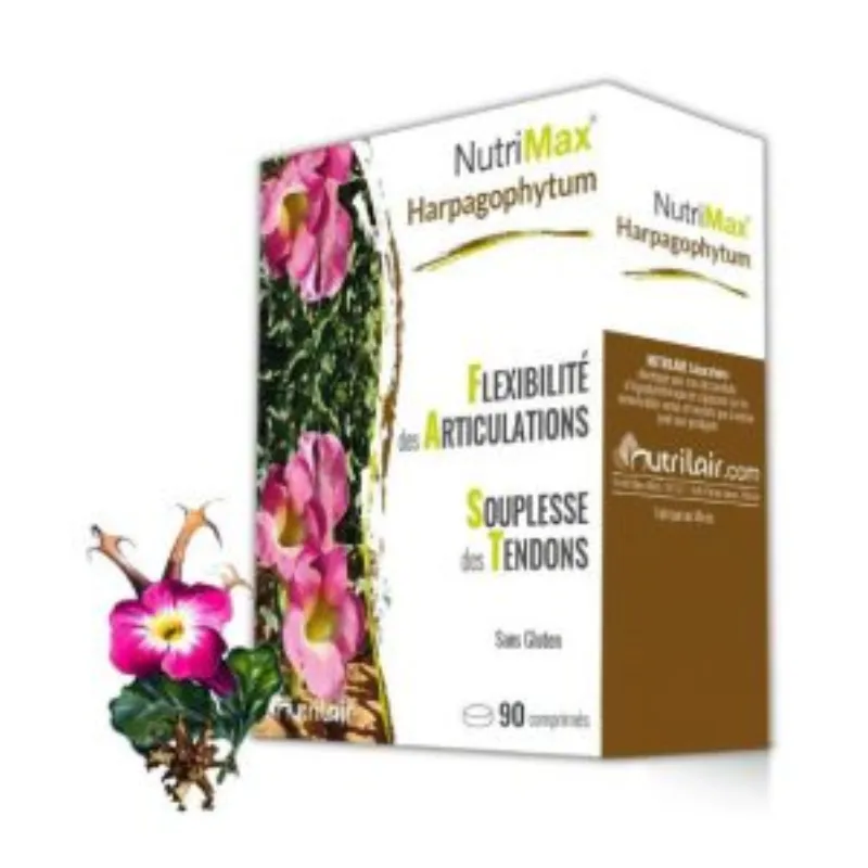 Nutrimax Harpagophytum 90 Comprimés –  | Parasativa Maroc
