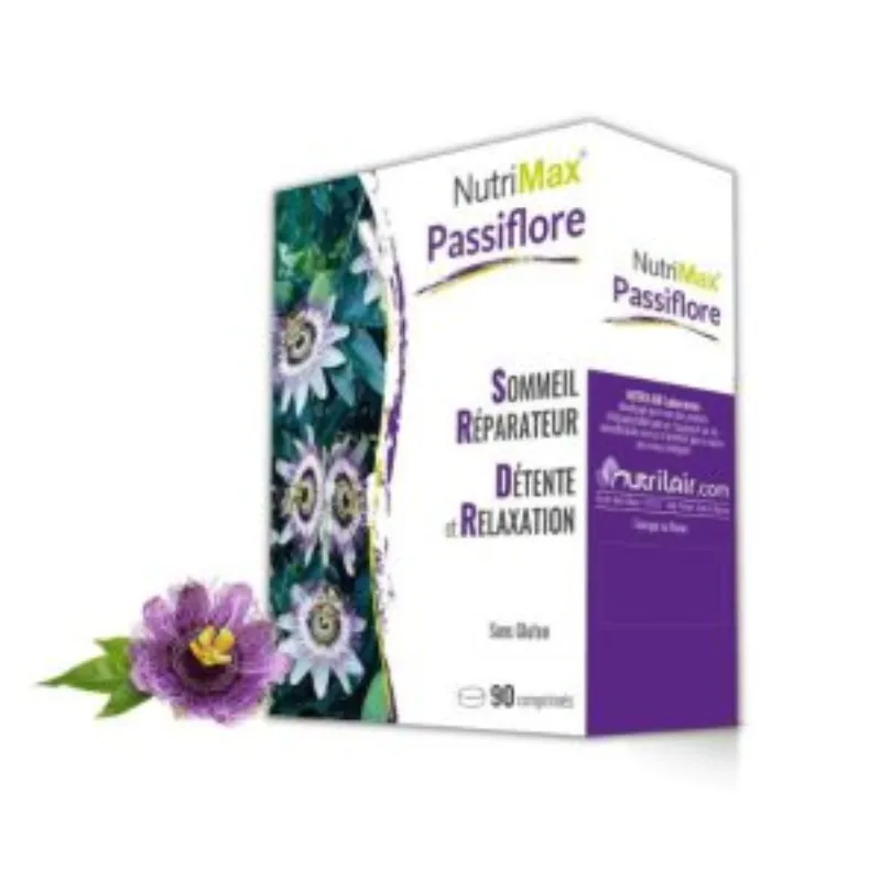 Nutrimax Passiflore 90cps –  | Parasativa Maroc
