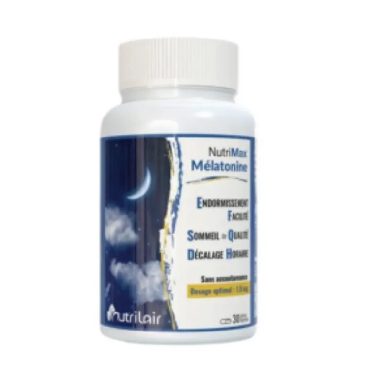 Nutrimax Melatonine 30 Gelules –  | Parasativa Maroc