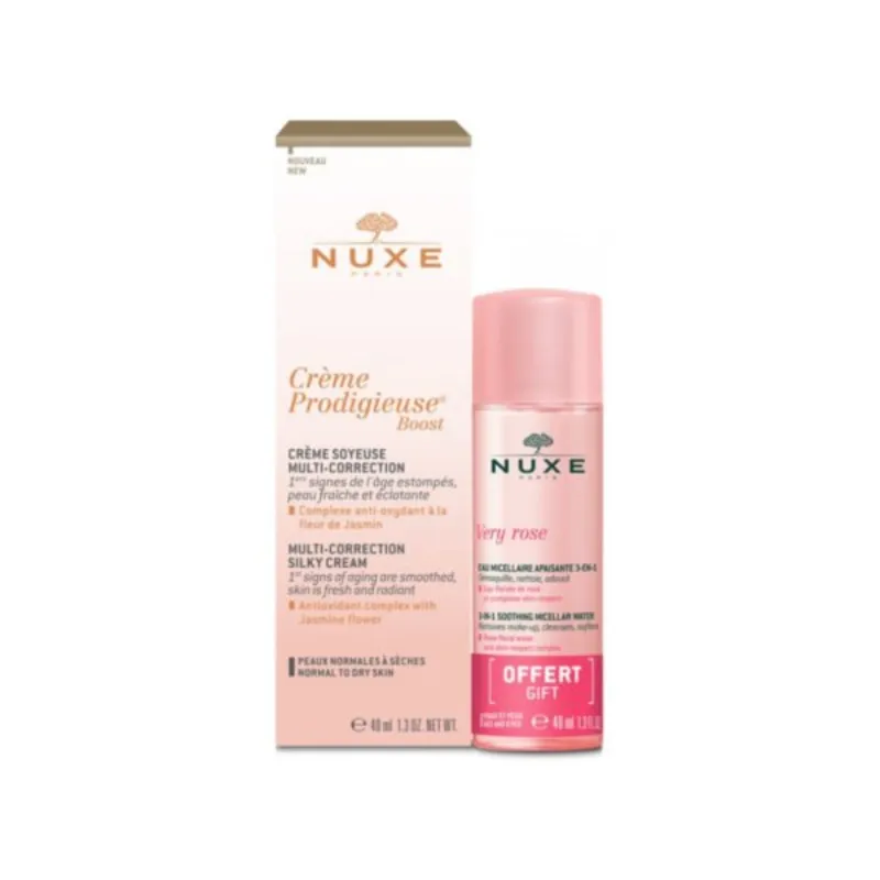 Nuxe Creme Fraiche Creme Riche Peaux Normal 30ml+Very Rose Eau Micellaire 50ml Pack –  | Parasativa Maroc